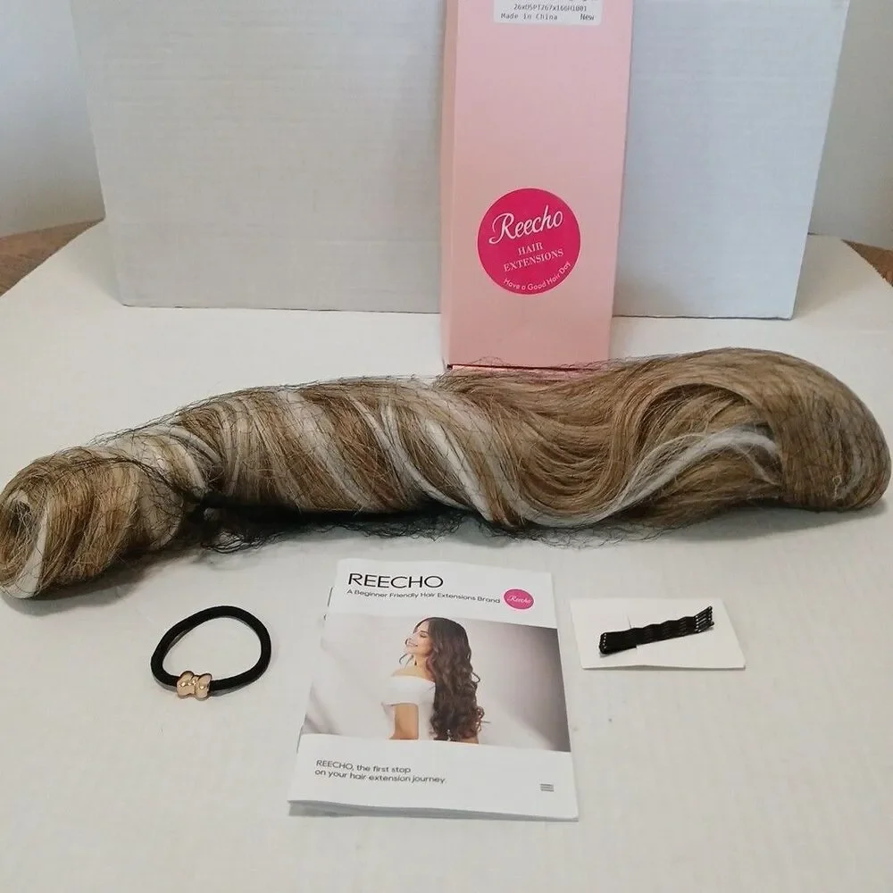 REECHO DRAWSTRING PONYTAIL HIGHLIGHTS 26
